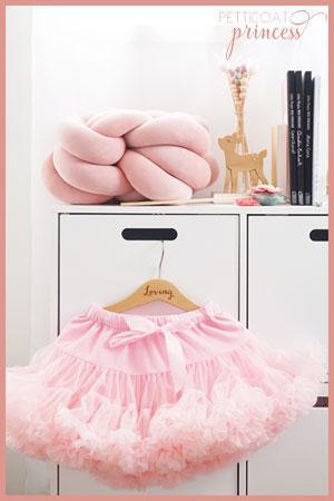 baby soft light pink petticoat tutu skirt