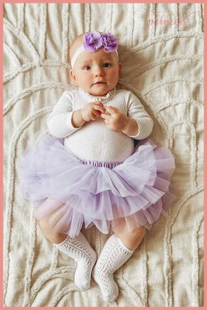 lilac tutu bloomers and matching headband