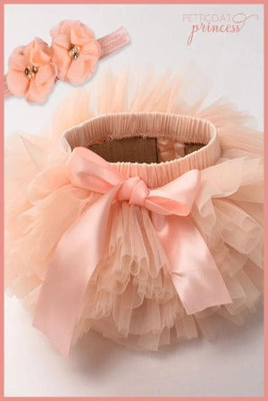 Peach Tutu Bloomers