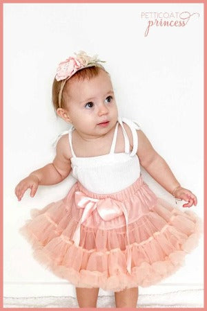 Peach tutu
