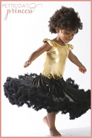 noir black petticoat tutu twirl dancing ballerina skirt